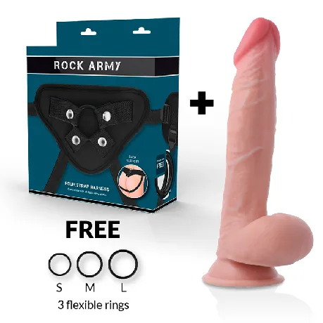 arnes-con-dildo-realista-24-cm-rock-army