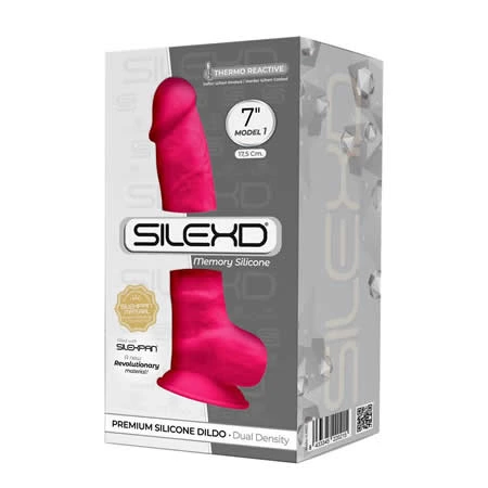 Dildo Dual Density Rosa 17,5 Cm