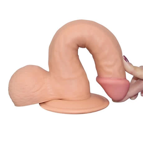 dildo real con ventosa the ultra soft dude 20 cm