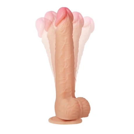dildo realista vibrador y rotador magnus