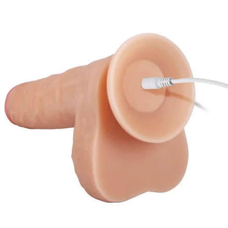 dildo realista vibrador y rotador magnus