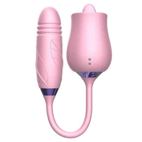 estimulador con lengua para clitoris y huevo vibrador
