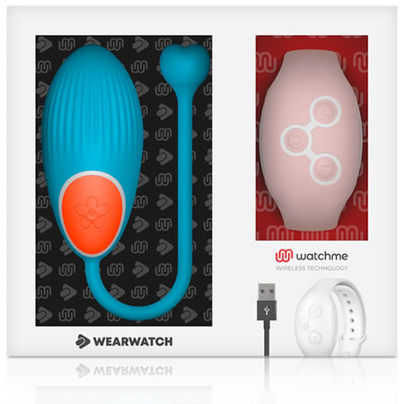 huevo control remoto technology watchme azul y rosa