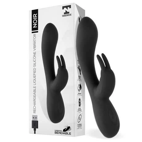 vibrador con conejito rampante conexion usb noir tardenoche