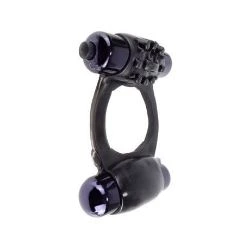 anillo fantasy ringz super duo vibrador negro