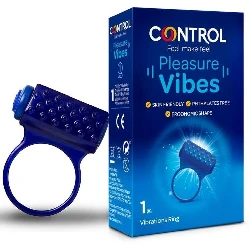 control toys anillo vibrador pleasure vibes