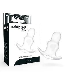 dilatador anal 7 cm transparente addicted