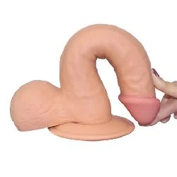 dildo real con ventosa the ultra soft dude 20 cm