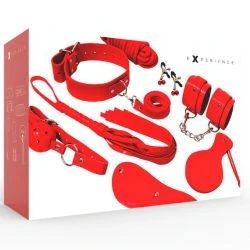 kit bdsm festish experience serie rojo