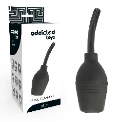 limpiador anal negro 25 cm addicted toys