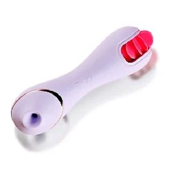 succionador y estimulador pet con usb purpura