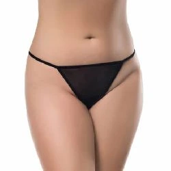 tanga con brillantes atras queen lingerie