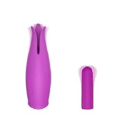 vibrador de petalo usb silicona petalvibe intoyou